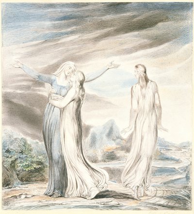 Ruth la belle-fille dévouée, 1803 - William Blake